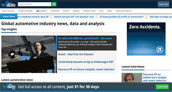 Desktop Screenshot of just-auto.com